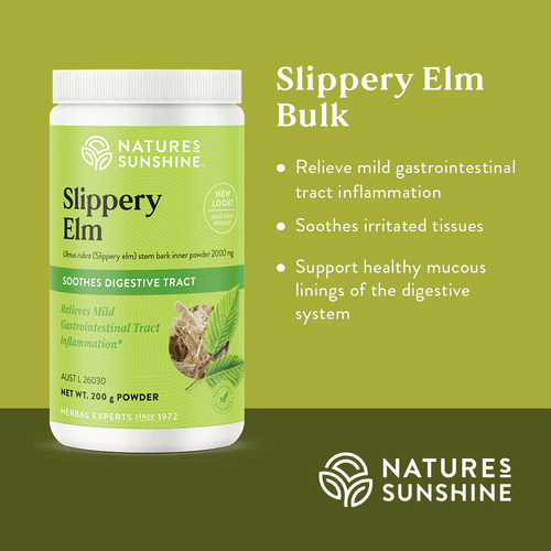 Slippery Elm Bark Powder 200g   