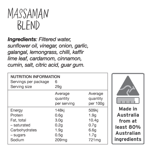 Massaman Blend 175g