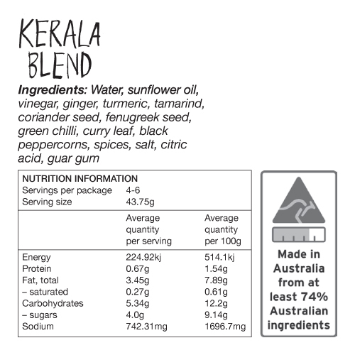 Kerala Blend Curry Base 175g