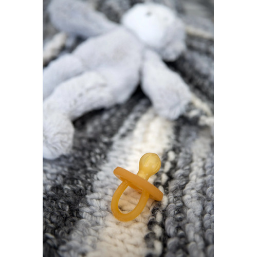  Natural Round Rubber Soother - Large (6 months +)