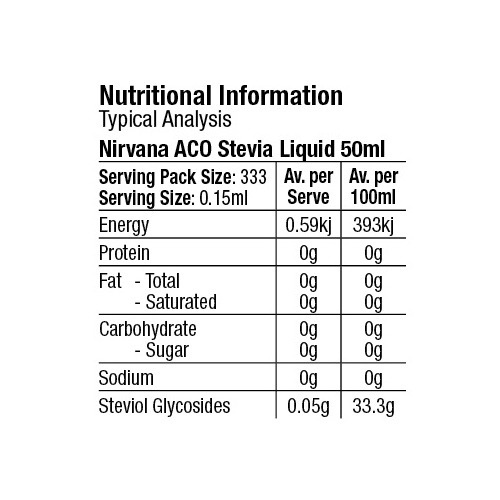 Stevia Liquid 50ml 