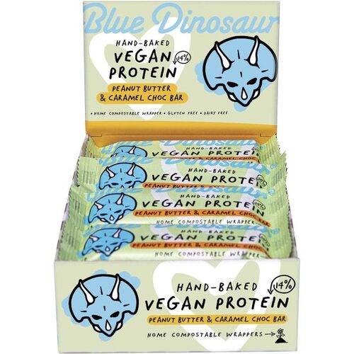 Vegan Protein Bar Peanut Butter & Caramel Choc (45g)