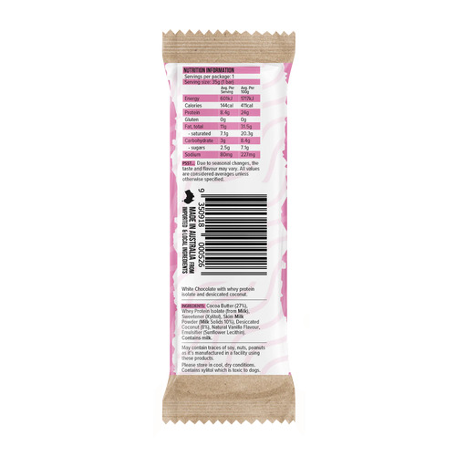Protein White Chocolate Coconut Rough Bar (35g)