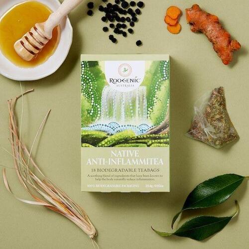 Roogenic Native Anti-Inflammitea 18 Tea bags