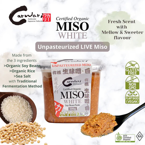 Organic Miso White 500g