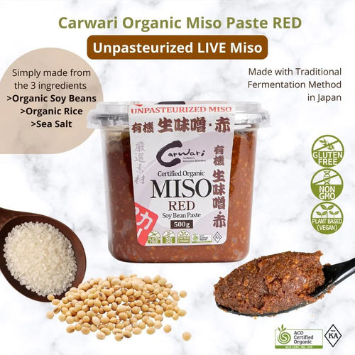 Organic Miso Red paste 500g