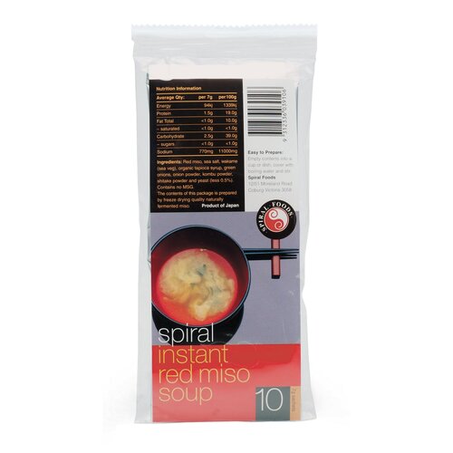 Instant Red Miso Soup (5 pack)