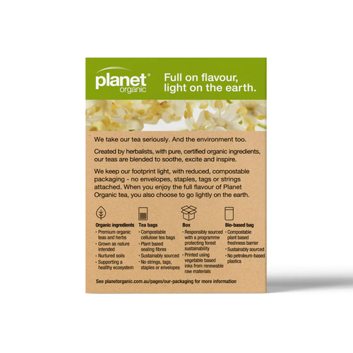 Elderflower 25 Tea Bags