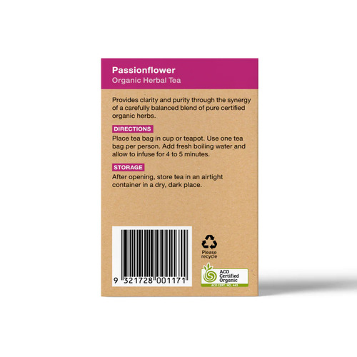 Passionflower & Chamomile 25 Tea Bags