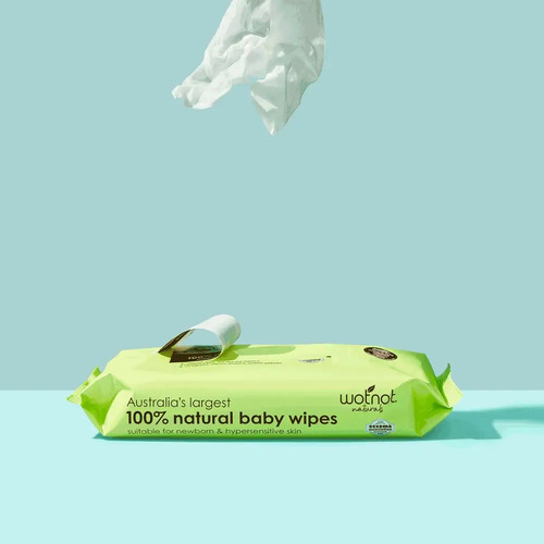 100% Natural Baby Wipes (70pk)