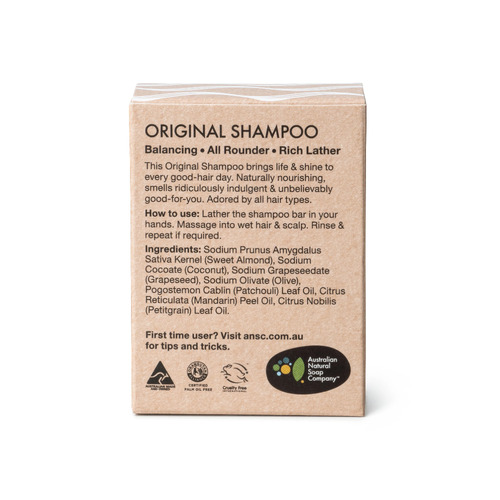 Solid Shampoo Bar Original (100g)