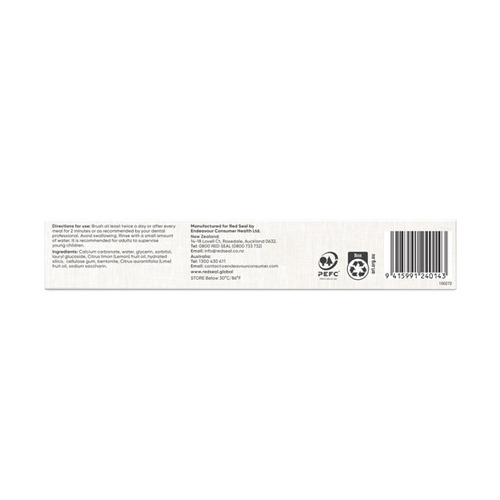Lemon Mint-Free Lemon Toothpaste (100g)