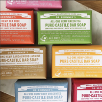 Organic Almond Bar Soap 140gram