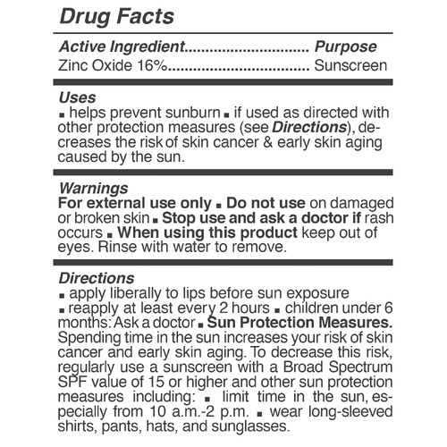 Sun Lip Balm SPF15 Tangerine Chamomile (4.8g)