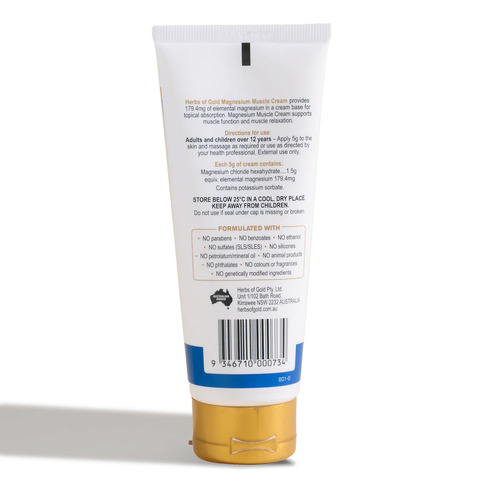 Magnesium Muscle Cream (100g)