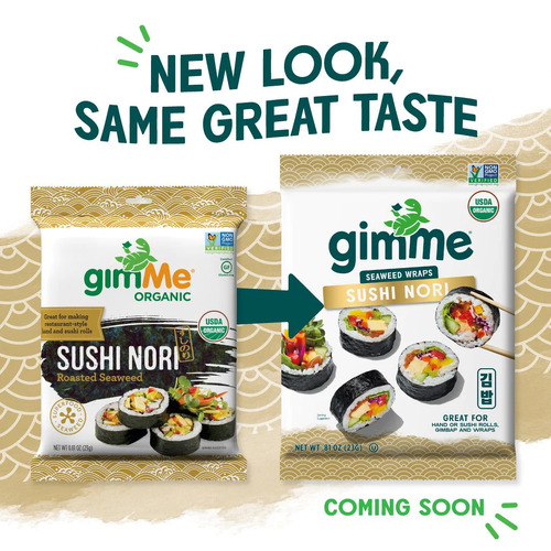 Gimme Organic Sushi Nori (9 Sheets)