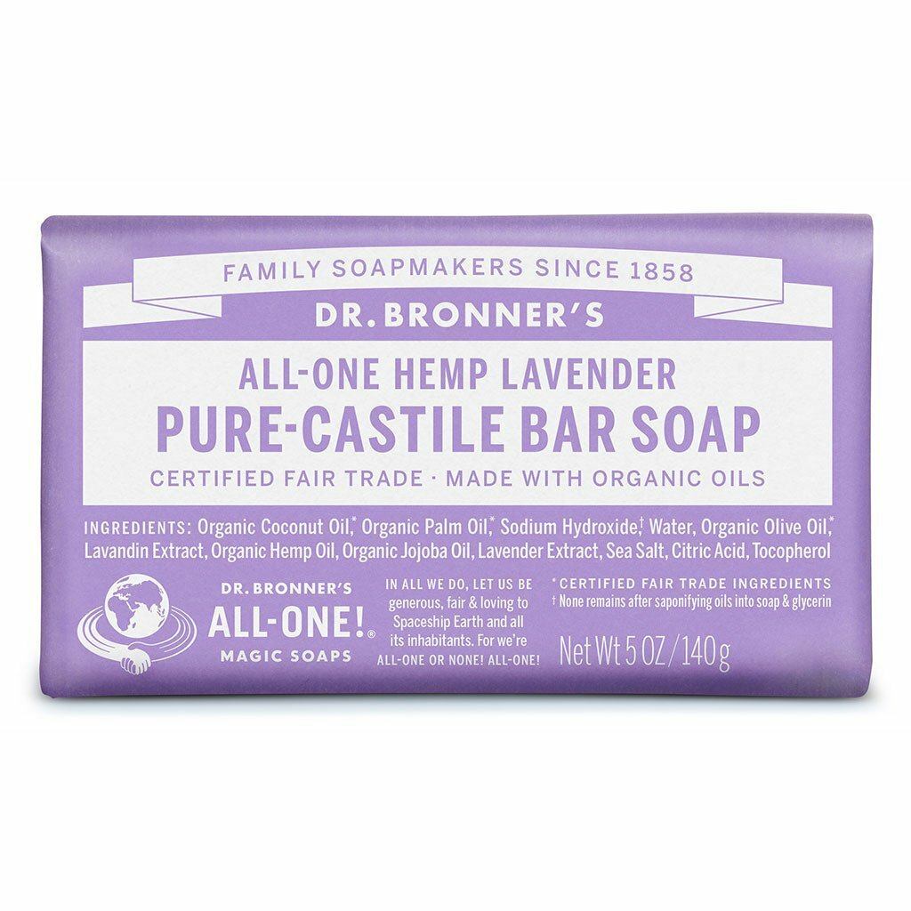 Organic Lavender Bar Soap 140gram