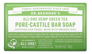Organic Green Tea Bar Soap (140g)