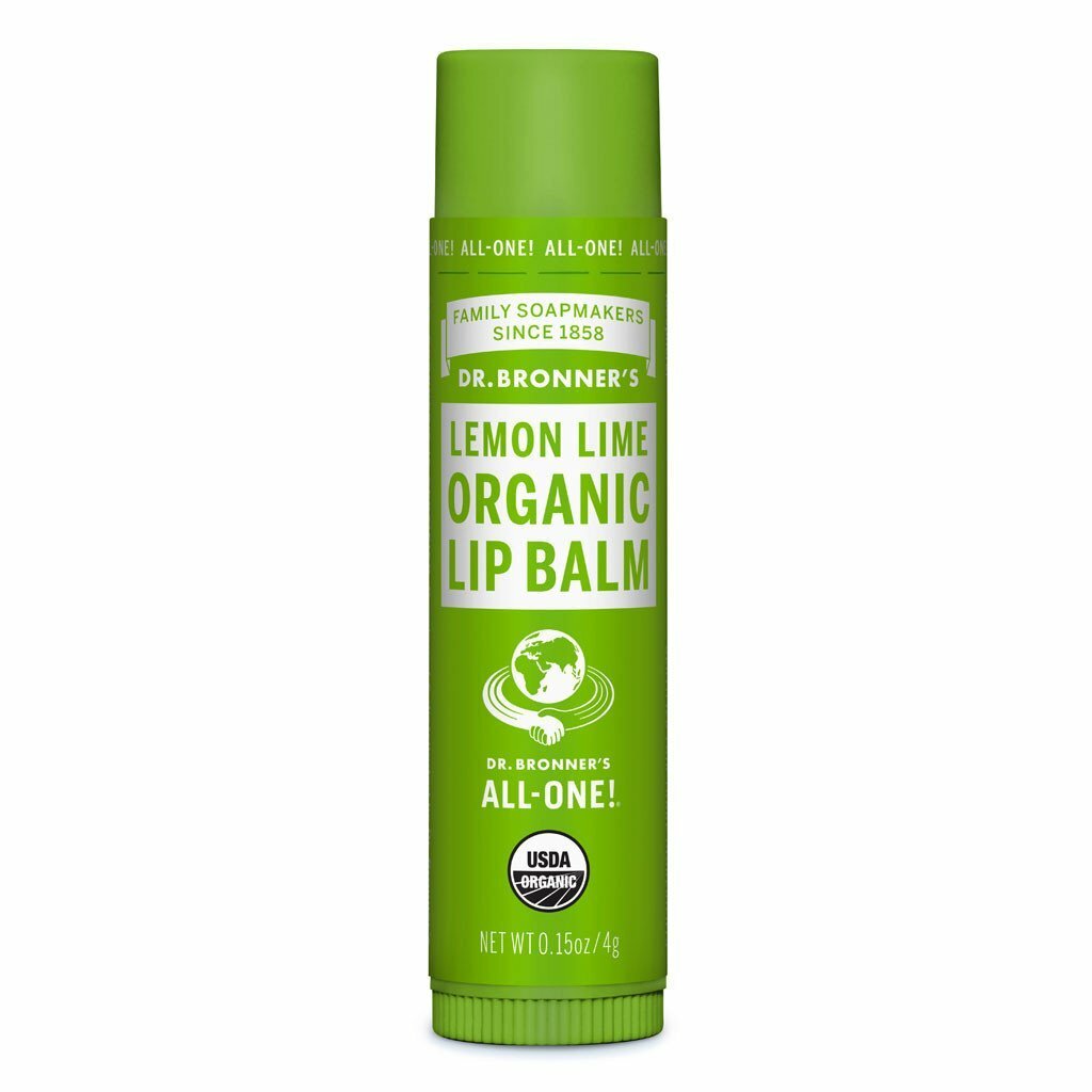 Organic Lip Balm Lemon Lime 4g