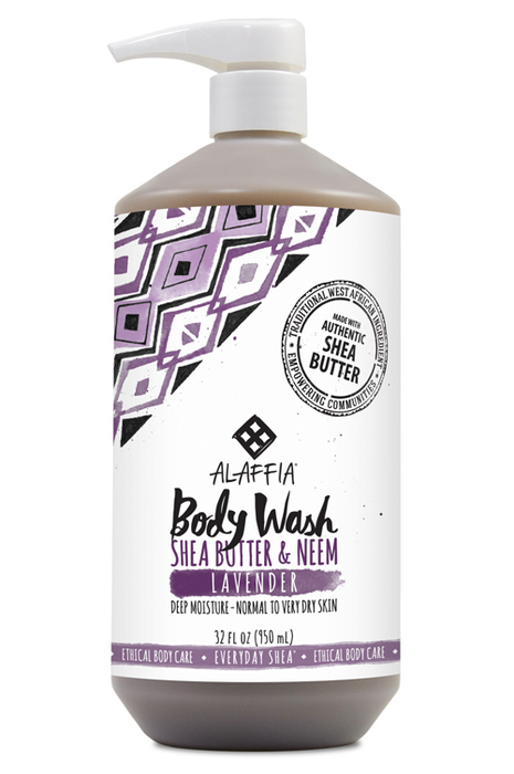 ALAFFIA SHEA Body Wash Lavender 950ml