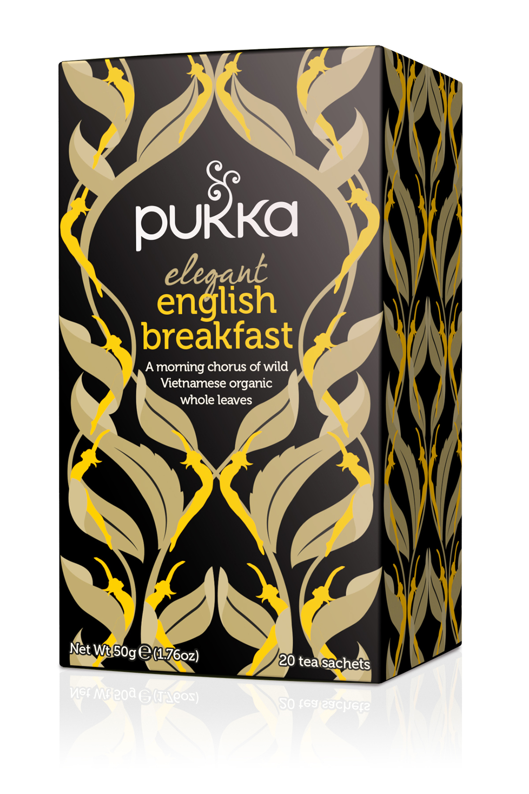 Elegant English Breakfast Pukka Tea Bags