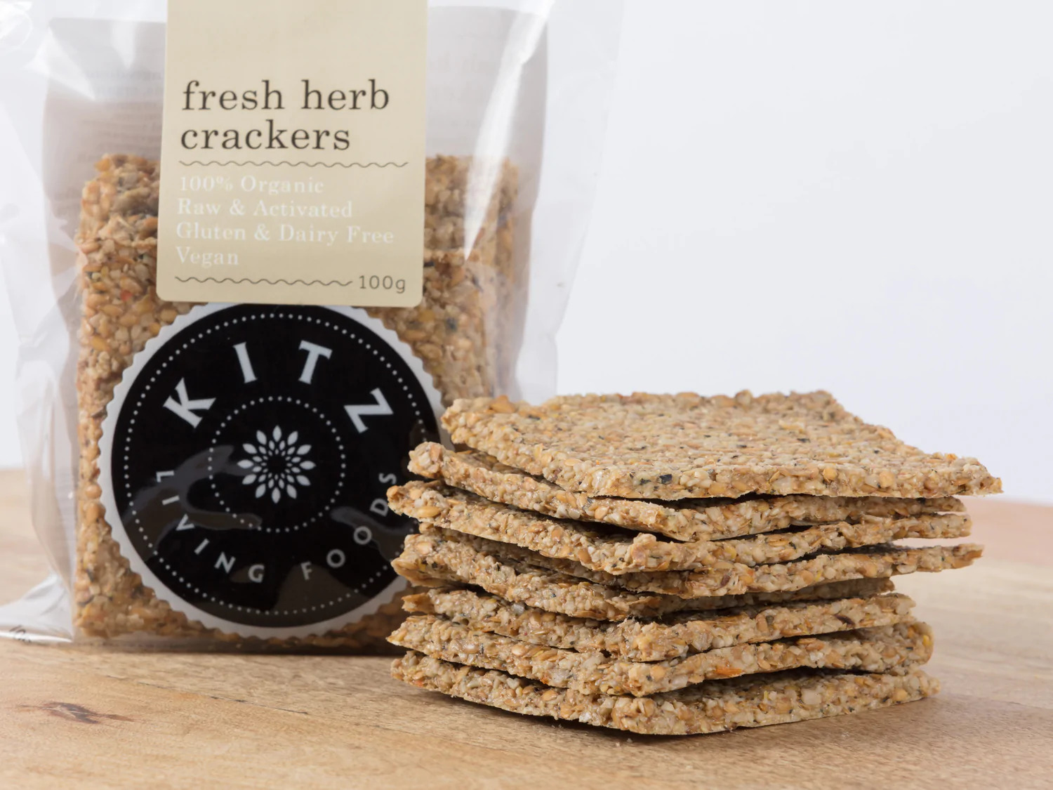 Kitz Fresh Herb Crackers 100g