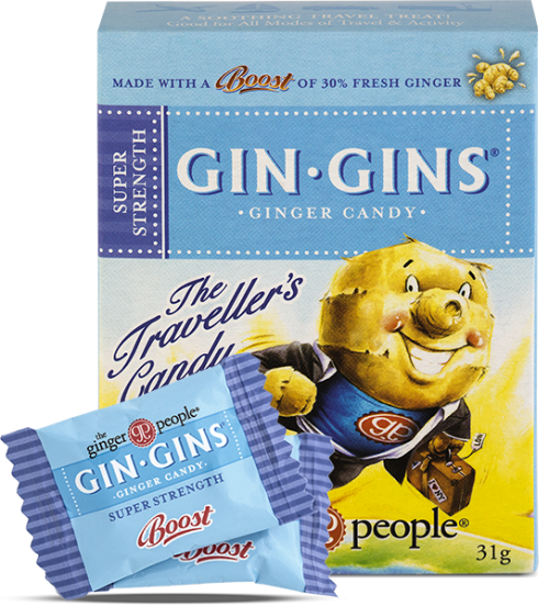 Gin Gins Ginger Candy super strength 31g