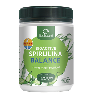 Spirulina Balance Bioactive 500 veg caps 