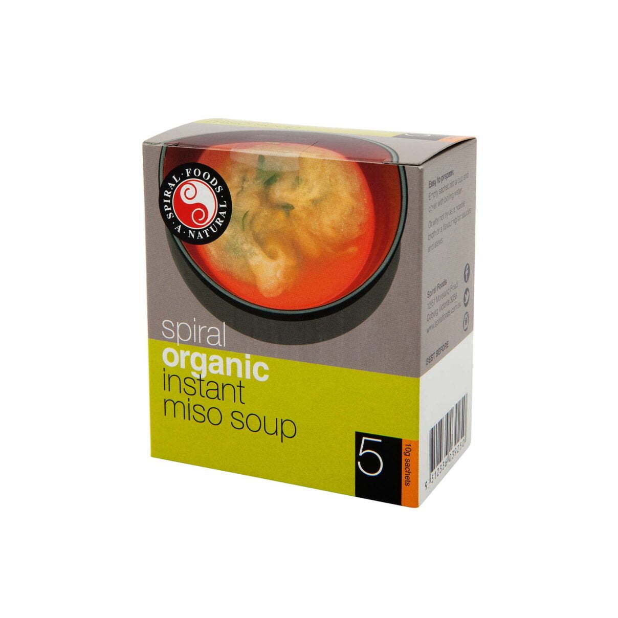 Spiral Organic Instant Miso Soup