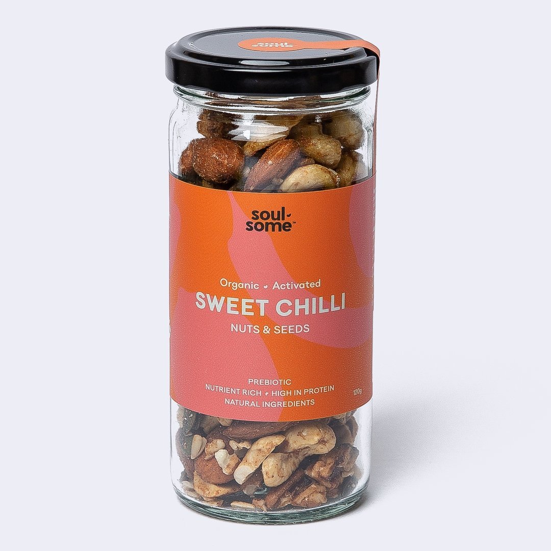 Sweet Chilli Nuts and Seeds 120g