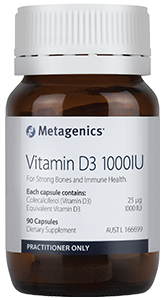 Vitamin D3 1000IU 90 Caps