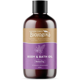 Relaxing Body & Bath Massage Oil 250ml 