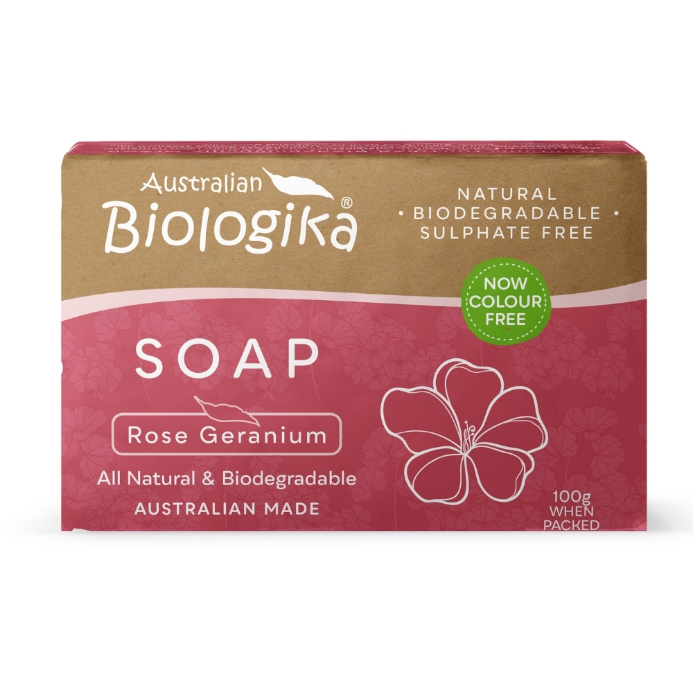 Soap Rose Geranium 100g
