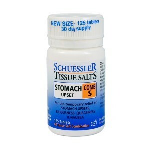  STOMACH UPSET Combination S 125 Tablets