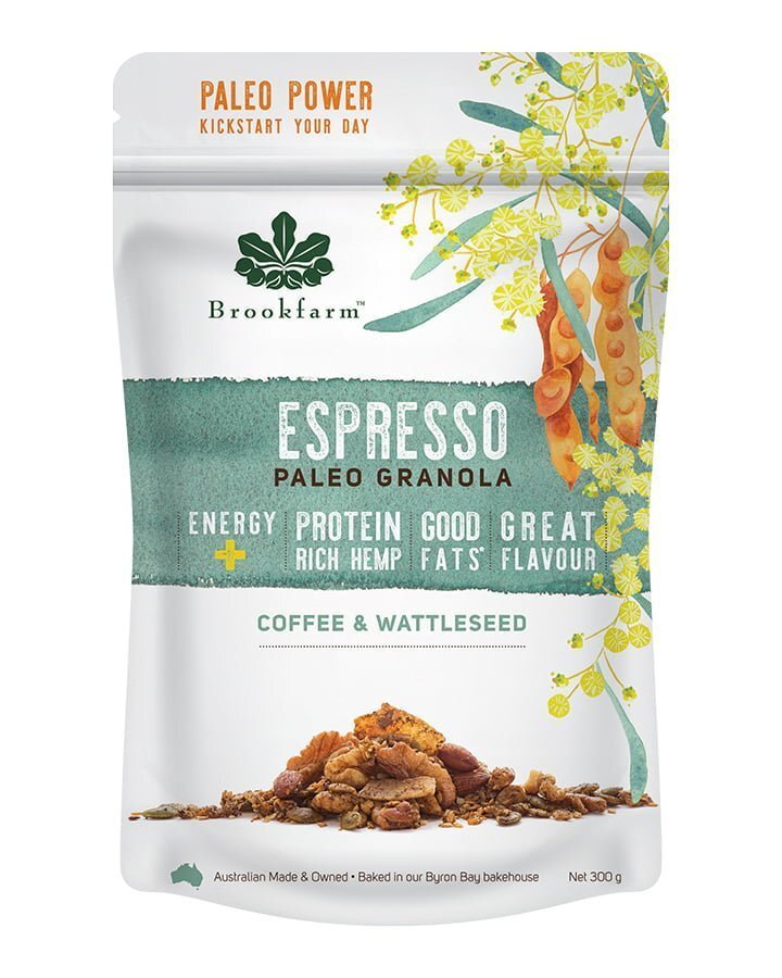 Espresso Paleo Granola - Coffee & Wattleseed 300g