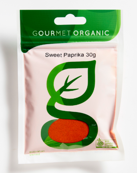 Gourmet Organic Herbs Paprika Sweet 30g