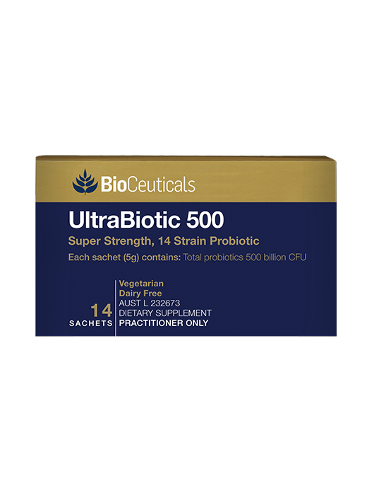 UltraBiotic 500 Sachets 14 Prescription only 
