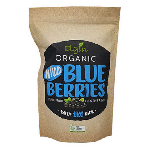 Elgin Organic Wild Blueberries 1kg