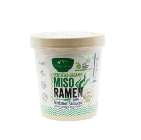 Organic Miso Ramen with Wakame Seaweed 60g