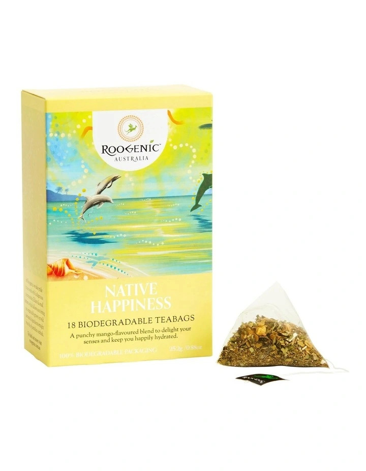 Roogenic Native Happiness 18 Tea bags Nourished Earth