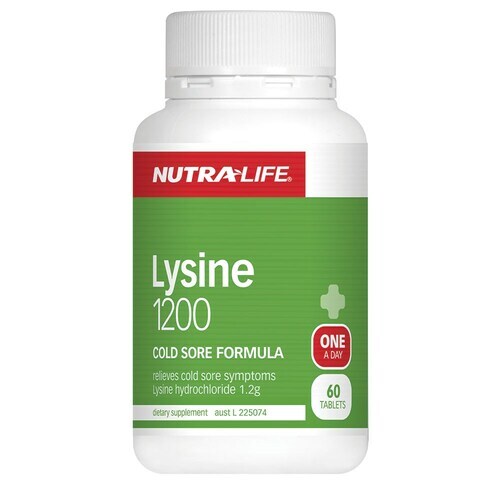 Lysine 1200 60 tablets