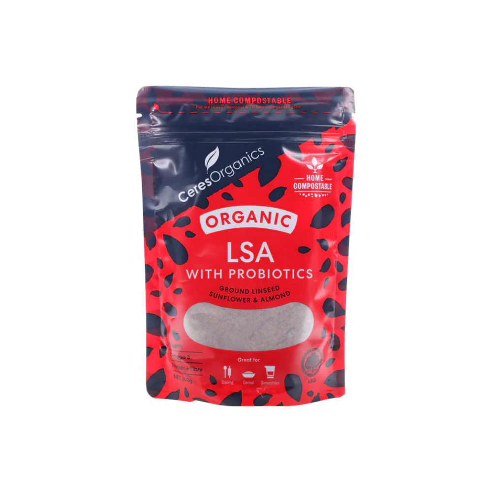Ceres Organics LSA with probiotics (Linseed, Sunflower Seed, Almond) 200g