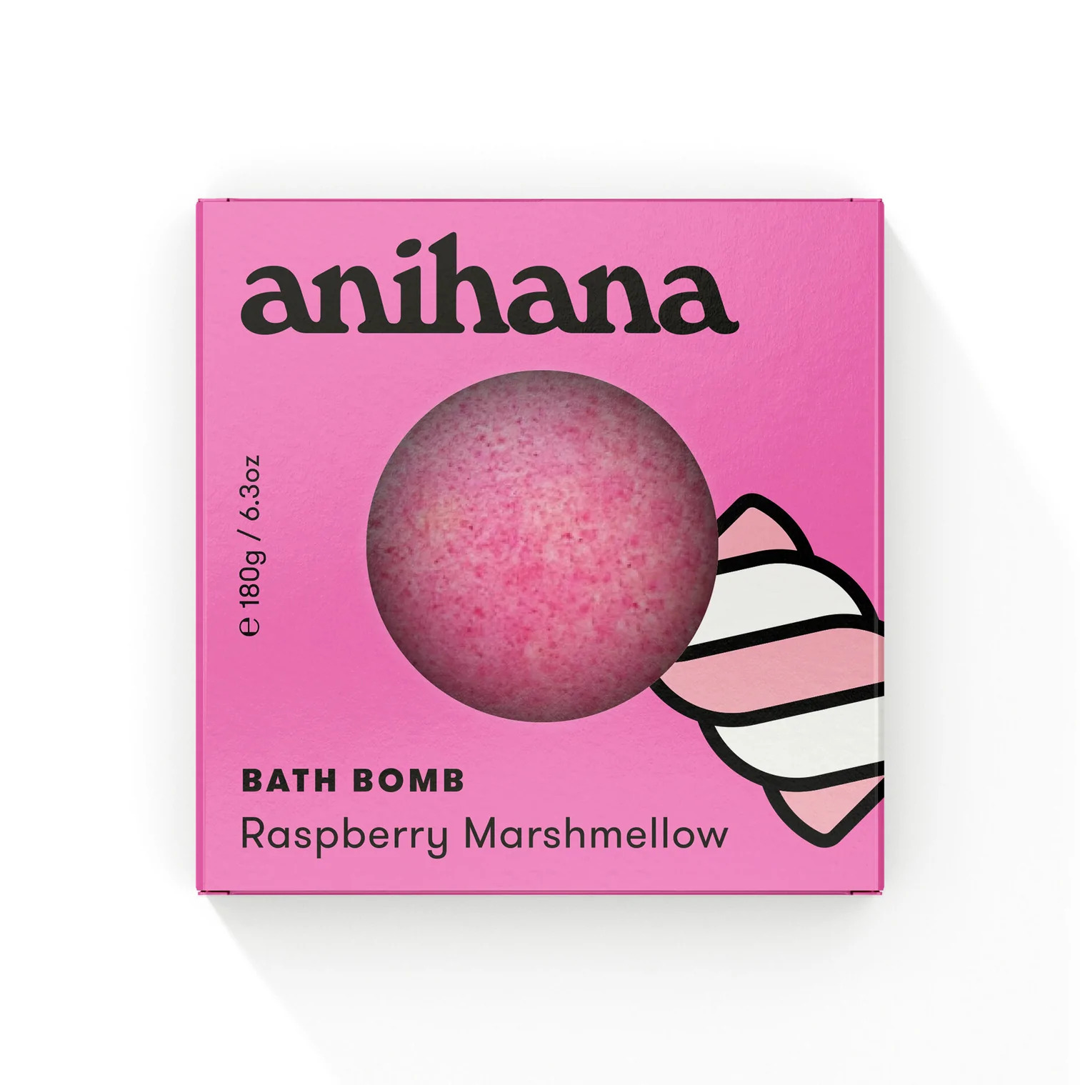 Anihana Bath Bomb Raspberry Marshmellow