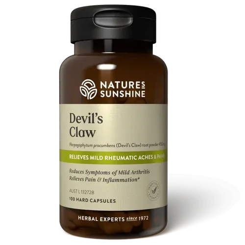 Devil's Claw 450mg 100 Capsules by Nature's Sunshine