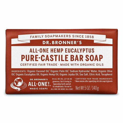 Organic Eucalyptus Bar Soap 140gram by Dr. Bronner's