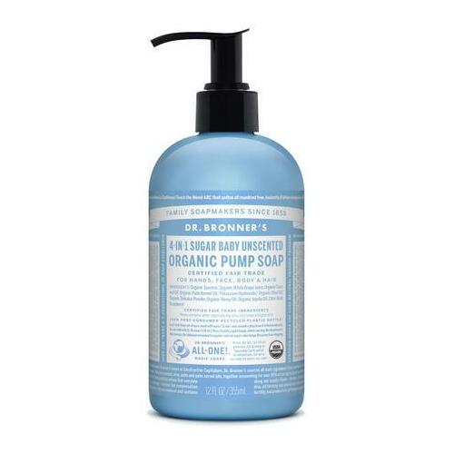 Organic Baby Unscented Hand & Body Pump 355mil