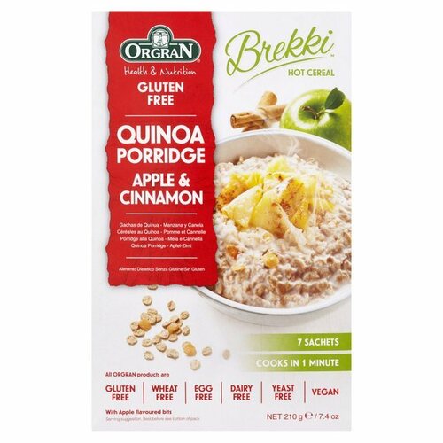Apple & Cinnamon Quinoa Porridge 210g