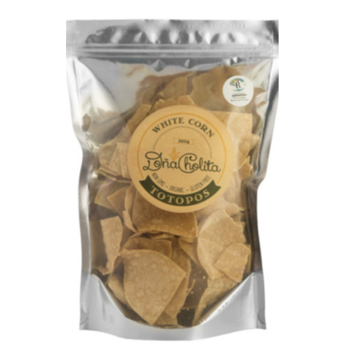 White Totopos Chips 200g