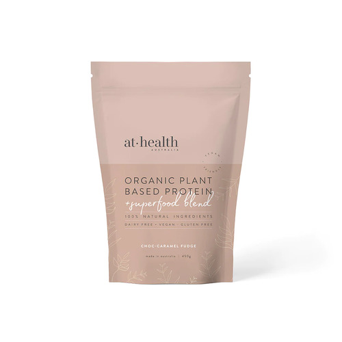 Plant Protein Choc-Caramel 450g by At Health Australia