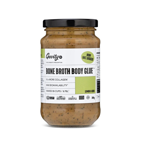 Bone Broth Body Glue™ Lemon & Herb 390g by Gevity